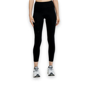 NWT! ON Perfomance Tight 7/8 Women's Running‎ Sport Black Run Pants SMALL